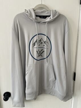 Vortex Optics 3 Peaks Performance Hoodie Nimbus Grey Men's 2XL NWT A18